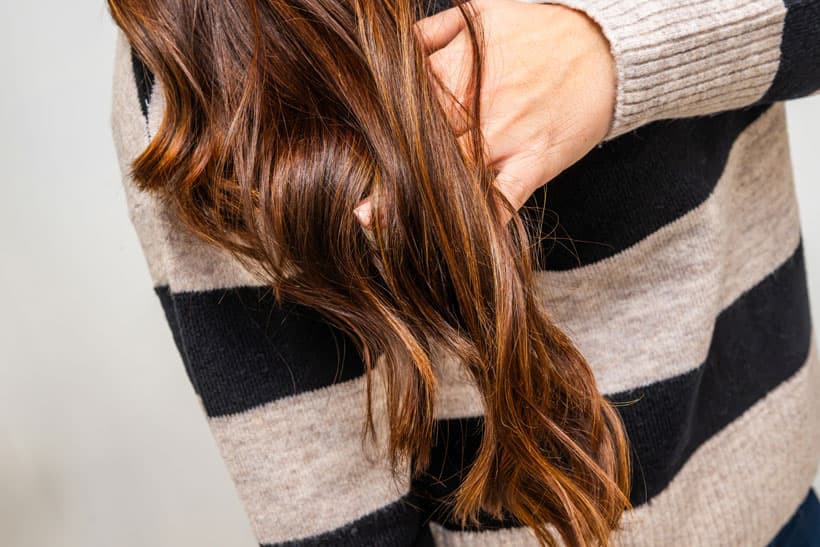 Mechas balayage cobrizas en Nigrán